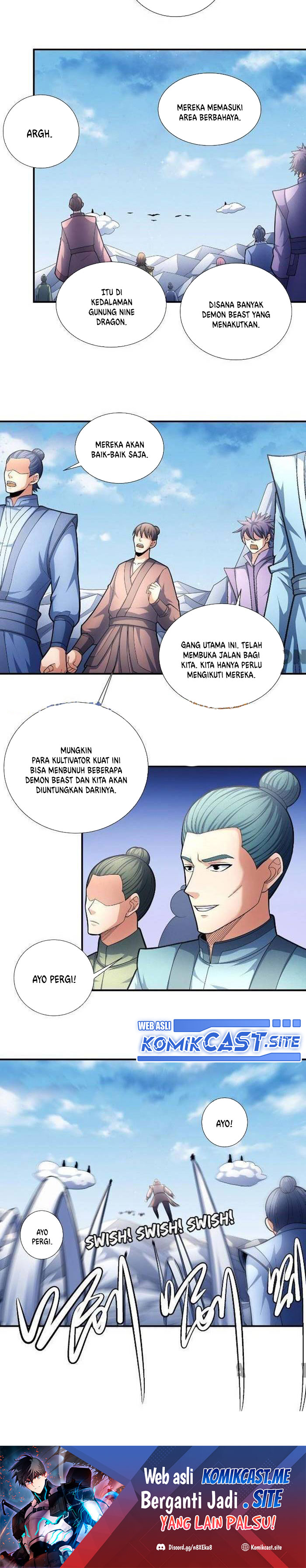God of Martial Arts chapter 493